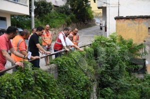 Altnordu Belediyesi, mahalleleri temiz grnme kavuturuyor