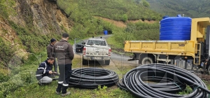 Bykehir, Kabadzde 3 mahallenin ime suyu altyapsn yeniledi