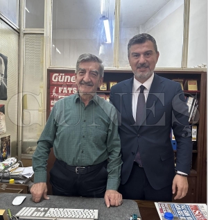 Avukat Doğan Pehlivan gazetemizi ziyaret etti Avukat Doğan Pehlivan gazetemizi ziyaret etti