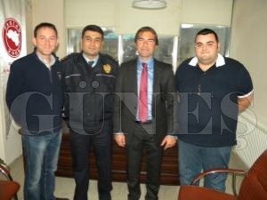 EMNYET MDR HSEYN ARSLANDAN FAGADA ZYARET