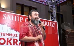 Sanat Ahmet Yenilmez demokrasi nbetine katld