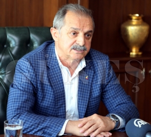 OTSOdan Bakan Hilmi Gler'e Balmer iin teekkr