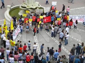 Taksim Gezi Parkı eylemcilerine destek için Fatsa’da eylem düzenlendi Taksim Gezi Parkı eylemcilerine destek için Fatsa’da eylem düzenlendi