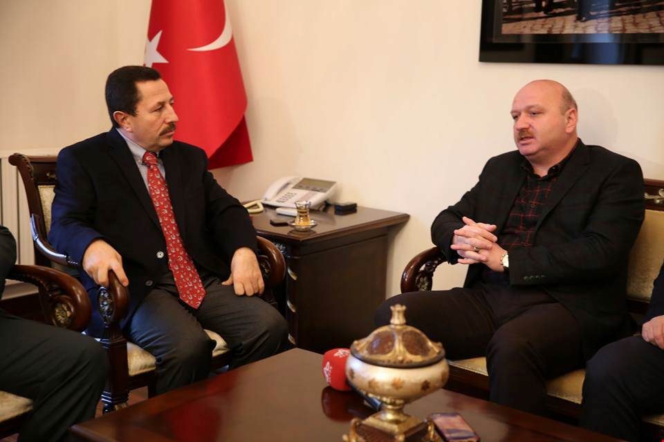 AK Parti Ordu Milletvekili Gündoğdu, Vali İrfan Balkanlıoğlu’nu Makamında Ziyaret Etti