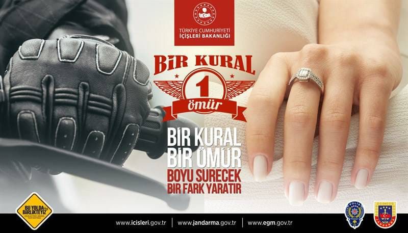 Fatsa'da Ramazan bayramı öncesi trafik güvenliği için billboard uyarıları