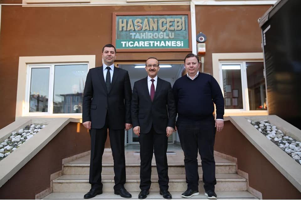 Vali Yavuz, İş Dünyasına Ziyaretlerini Sürdürüyor