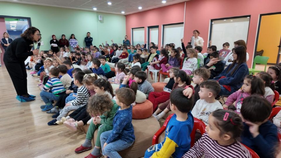 ANAOKULU MİNİKLERİNE “SIFIR ATIK” VE İKLİM DEĞİŞİKLİĞİ EĞİTİMİ
