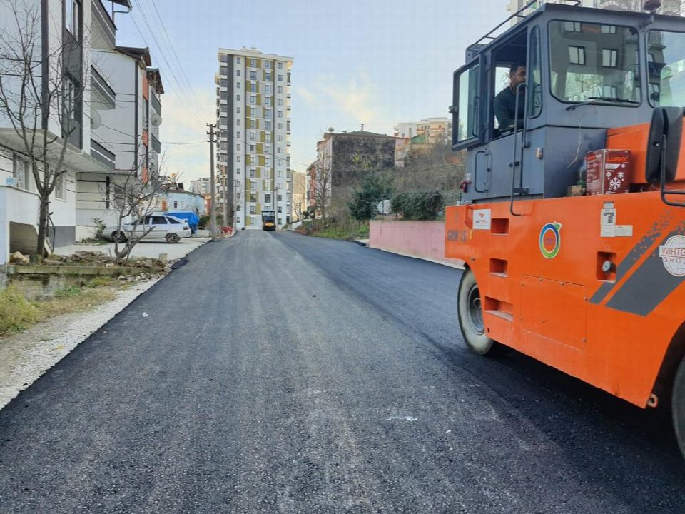Fatsa’da sokaklar asfalt ile buluşuyor