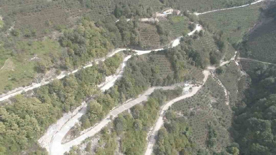 Ordu’da 330 km beton yol hizmete sunuldu