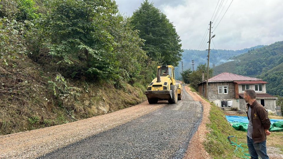 Çamaş’a asfalt konforu