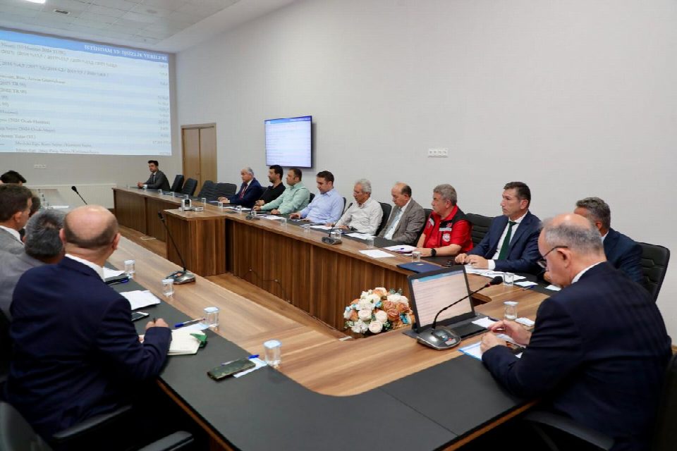 İL İSTİHDAM VE MESLEKİ EĞİTİM KURULU TOPLANTISI YAPILDI