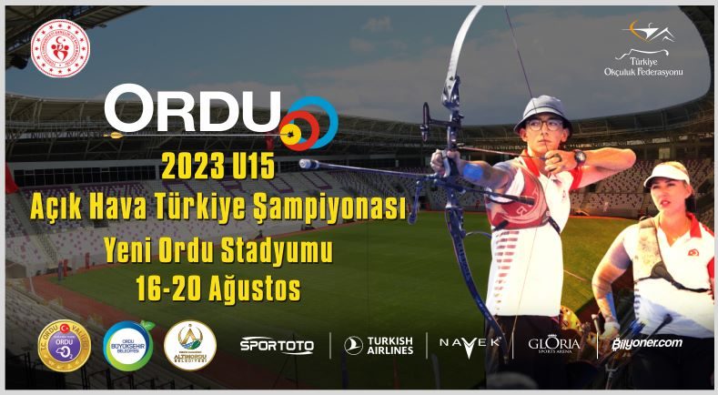 Geleceğin en iyi okçuları Ordu’ya geliyor