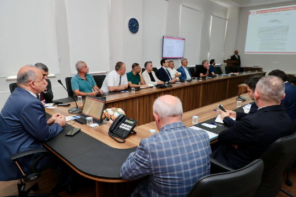 Ordu şehir hastanesinin 15. koordinasyon toplantısı yapıldı