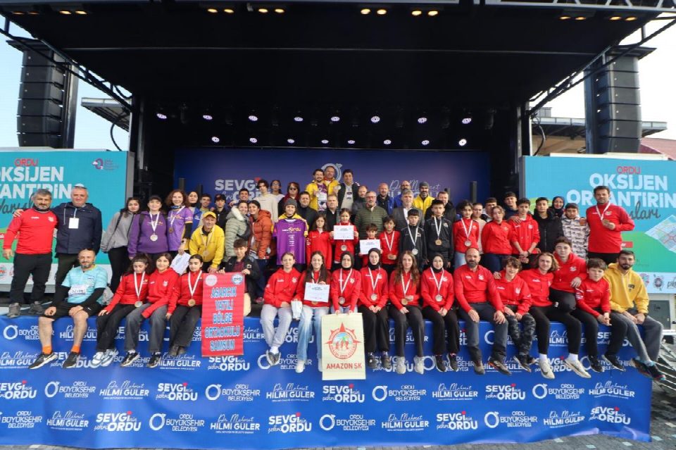 Ordu’da oryantiring heyecanı yaşandı