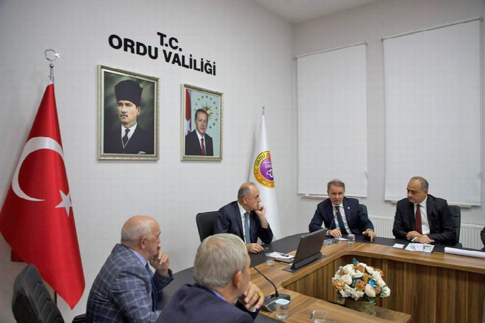 Ordu Şehir Hastanesi koordinasyon ve eşgüdüm toplantısı yapıldı