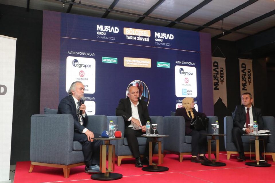 MÜSİAD bölgesel tarım zirvesi Ordu’da yapıldı