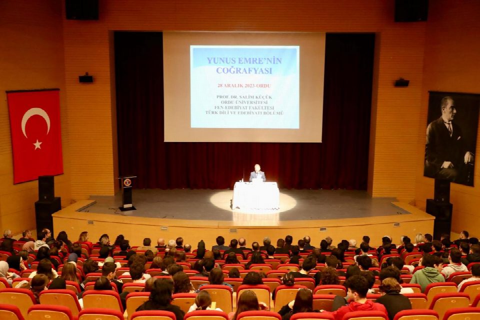 “Yunus Emre’nin Coğrafyası” Konulu Konferans Gerçekleştirildi