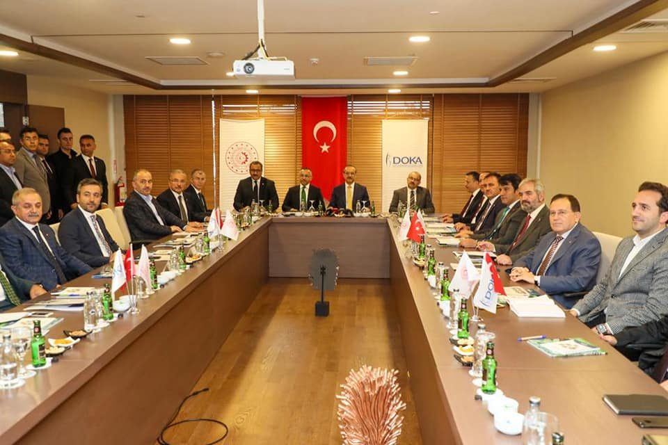 DOKA'nın 120. Yönetim Kurulu Toplantısı, Vali Yavuz Başkanlığında Gerçekleştirildi
