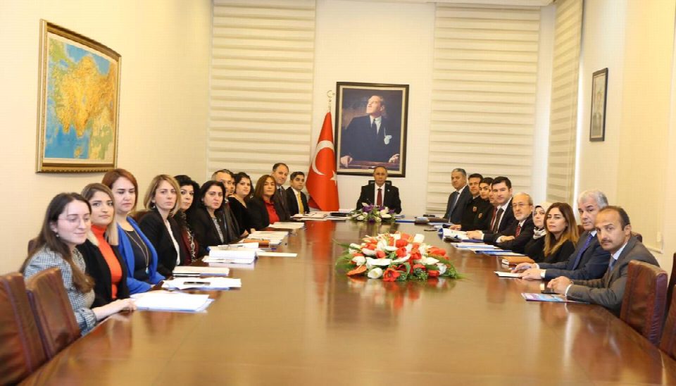 Aile İçi ve Kadına Karşı Şiddetle Mücadele Toplantısı Yapıldı