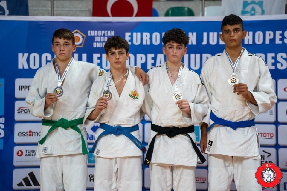 Ordu'lu judocular avrupa kupasında büyük başarı elde etti