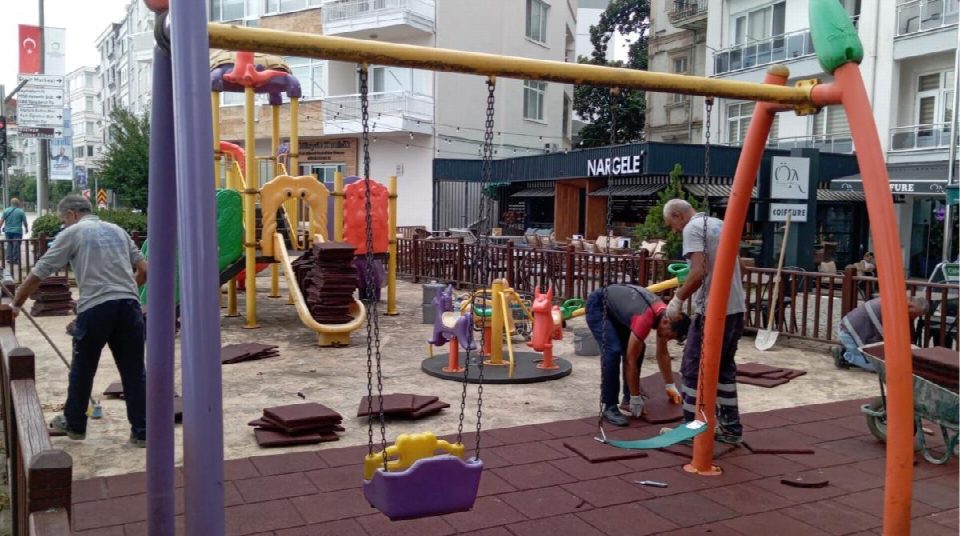 Büyükşehir çocuklar için iş başında