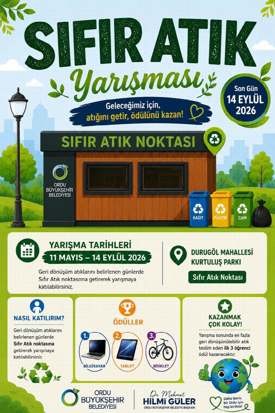Ordu’da “Sıfır Atık Yarışması” Başladı