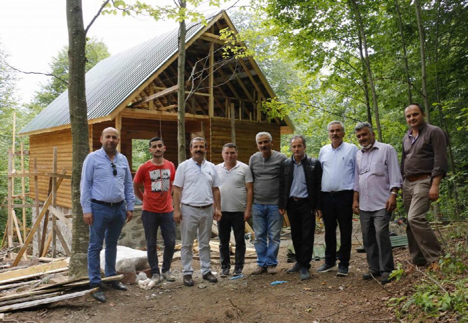 Bungalov evler Kertil mesire alanına renk katacak