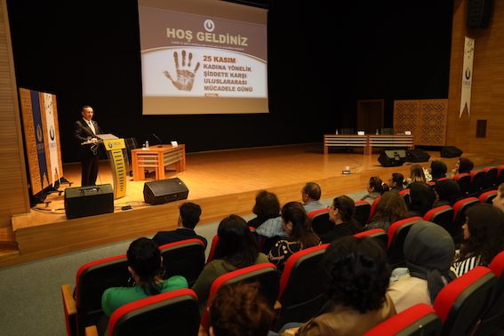 Kadına yönelik şiddete karşı uluslararası mücadele günü kapsamında panel gerçekleştirildi