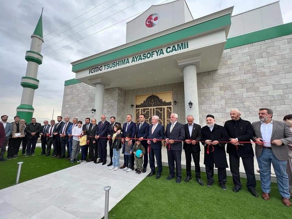 Fatsa heyeti Nagoya Ayasofya Camii'nin açılışına katıldı