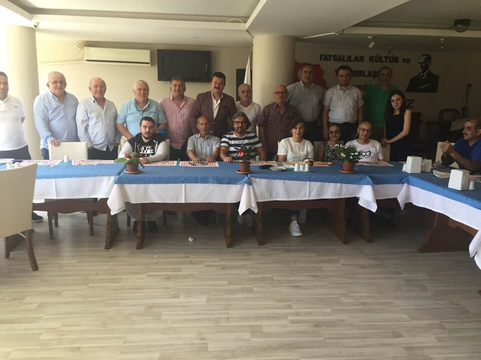FATSALILAR YAĞLI ETKİNLİĞİNDE BULUŞTU