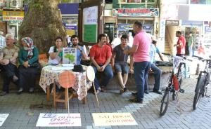 Fatsa Demirci Köy Dağ Platformundan Ağaç altında imza kampanyası