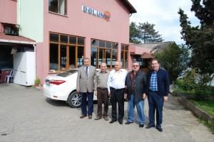 ORDU ESKİ EMNİYET MÜDÜRÜ SABRİ UZUN FATSALI DOSTLARINI ZİYARET ETTİ