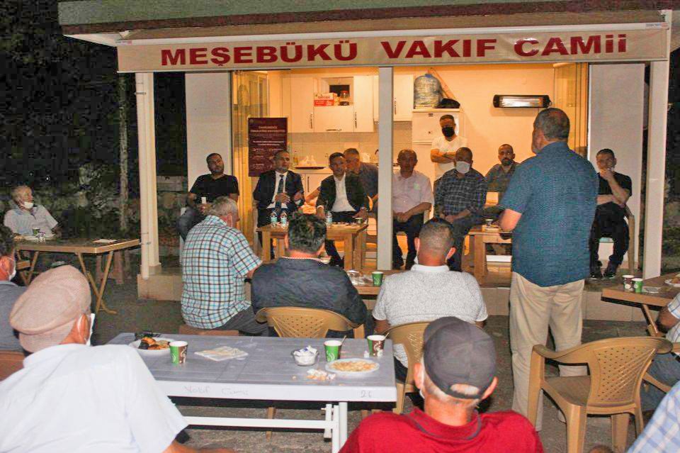 Meşebükü halkı, bir buçuk yıl sonra derdini başkan Kibar’a anlattı