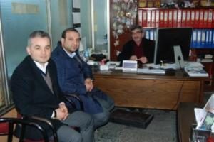 BAŞKAN YARDIMCILARINDAN GAZETEMİZE 10 OCAK ZİYARETİ