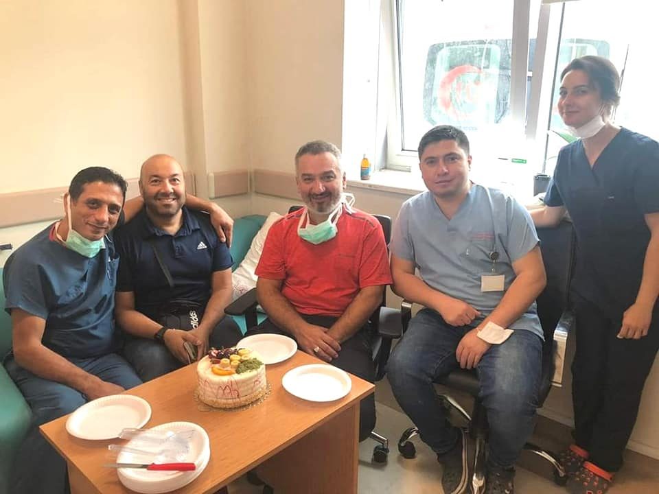 Doktor Onur Sarıhan meslekte 25 yılı bitirdi