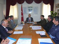 İLÇE TRAFİK KOMİSYONU EKİM AYI TOPLANTISI YAPILDI