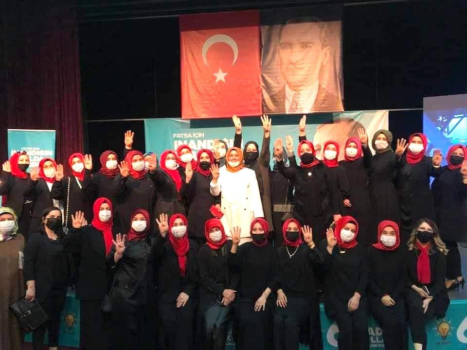 Fatsa AK Parti Kadın Kolları 6. olağan kongresi yapıldı