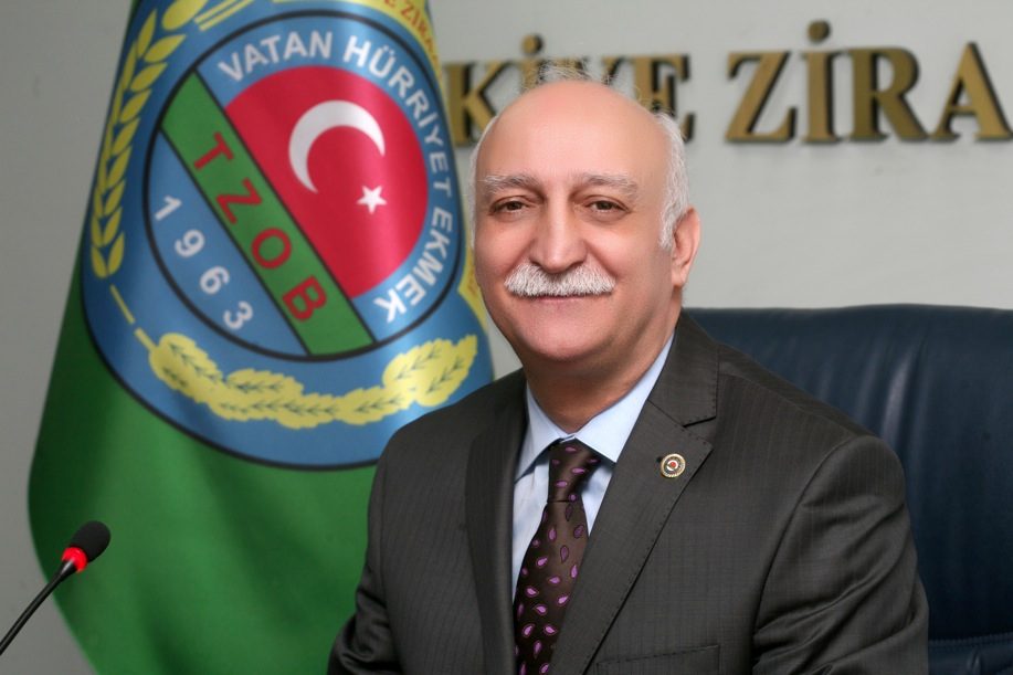 Türkiye Ziraat Odaları Birliği Genel Başkanı Şemsi Bayraktar "Sofralarda eksik olmasın diye çiftçimiz tarlada kalacak. Virüse karşı mücadelede milletimizin sağlıklı beslenmesi ilaç kadar önemlidir”