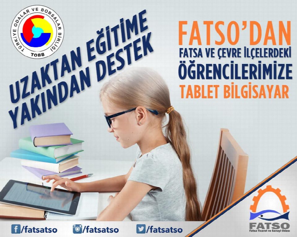 FATSO uzaktan eğitime yakından destek veriyor