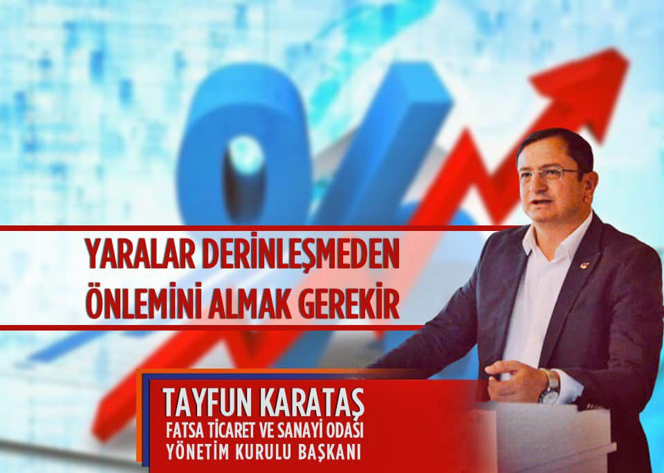 FATSO Başkanı Karataş “Yaralar derinleşmeden önlemini almak gerekir”