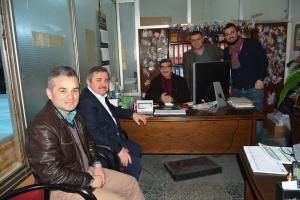 BAŞKAN ANLAYAN'DAN GÜNEŞ GAZETESİNE 46. YIL ZİYARETİ