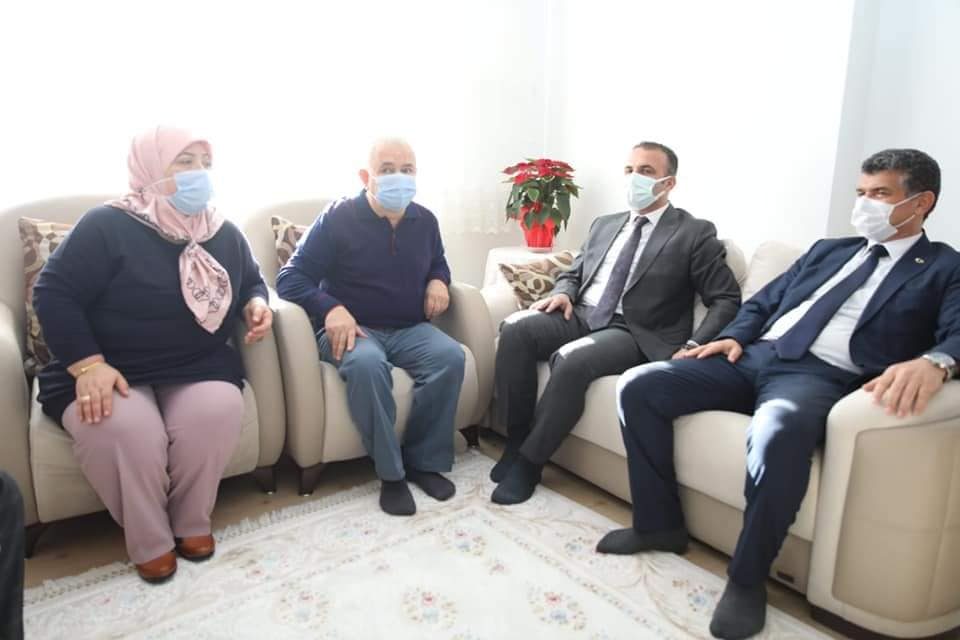 Başkan Kibar’dan emektar öğretmenlere vefa
