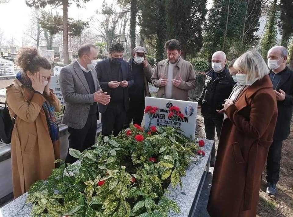 Taner Coşkun mezarı başında anıldı