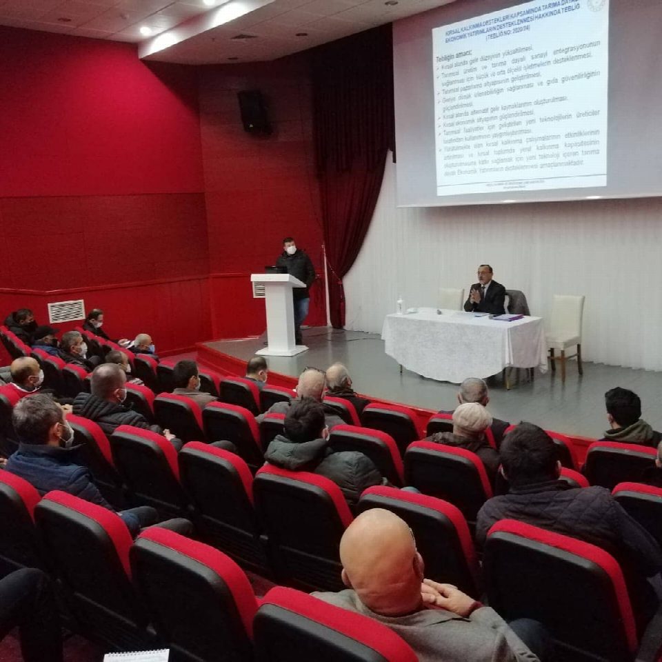 Arıcılık ve Kaz yatırımları ile ilgili bilgilendirme toplantısı yapıldı