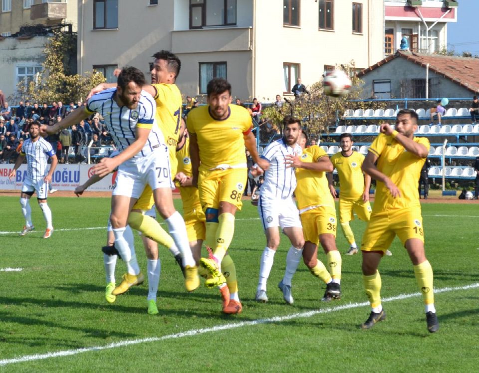 ENDİ SAHAMIZDA BERABERE KALDIK FATSA BELEDİYESPOR : 2 - AĞRI 1970 SPOR: 2