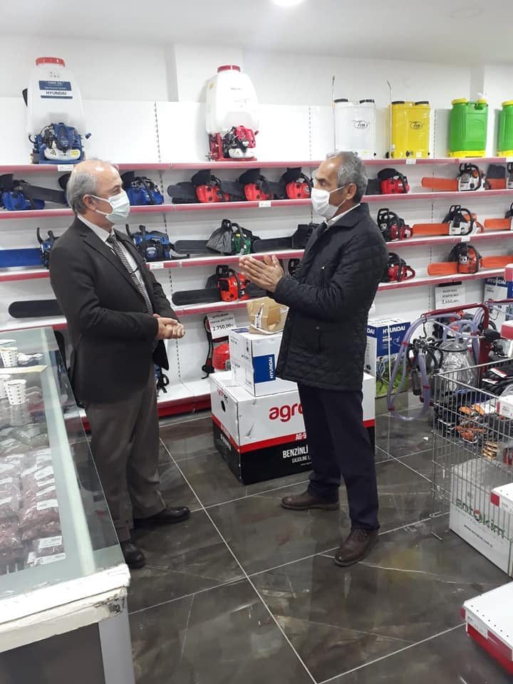 Başkan'dan Başkan'a ziyaret