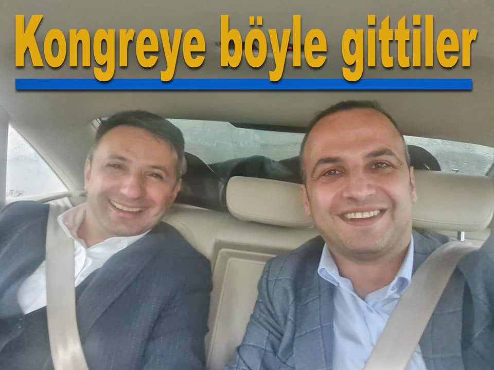 Kongreye böyle gittiler