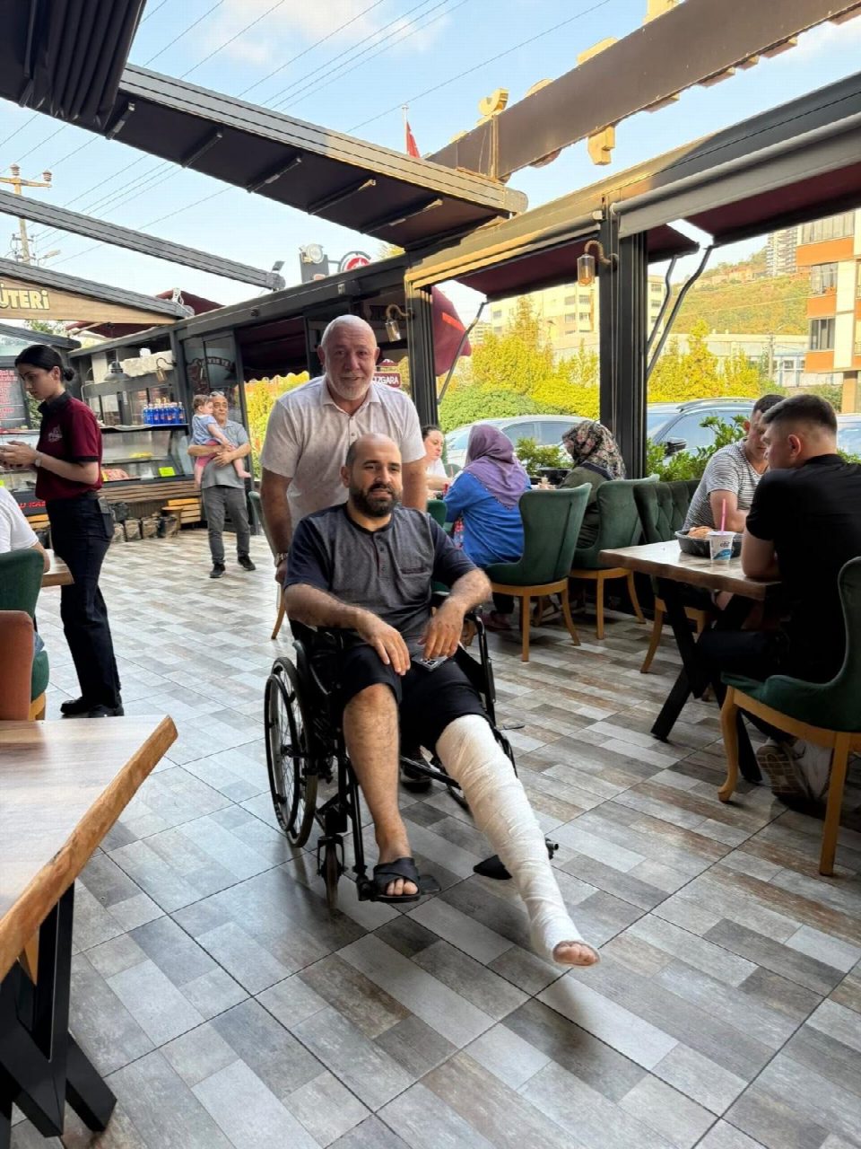 Saadet Partisi Fatsa İlçe Başkanı Kocaoğlu trafik kazası geçirdi