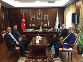Taşcı, Belediye başkanlarını ve teşkilatları Ankara bürokrasisi ile buluşturdu