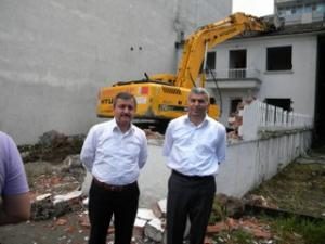 29 Kaymakamımızın Konakladığı lojman yerle bir oldu